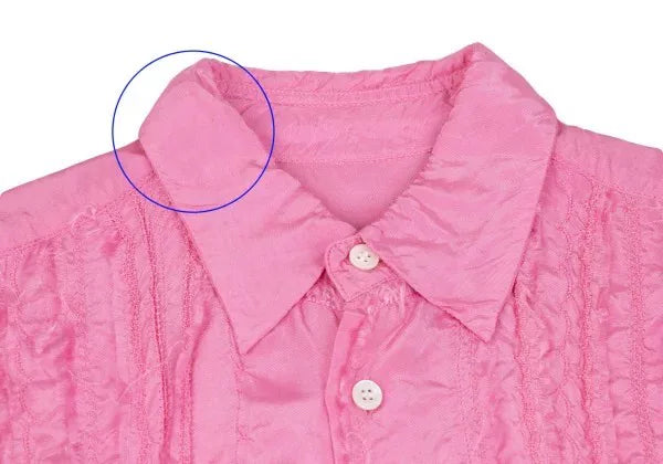 COMME des GARCONS Vintage Pink Lace Top