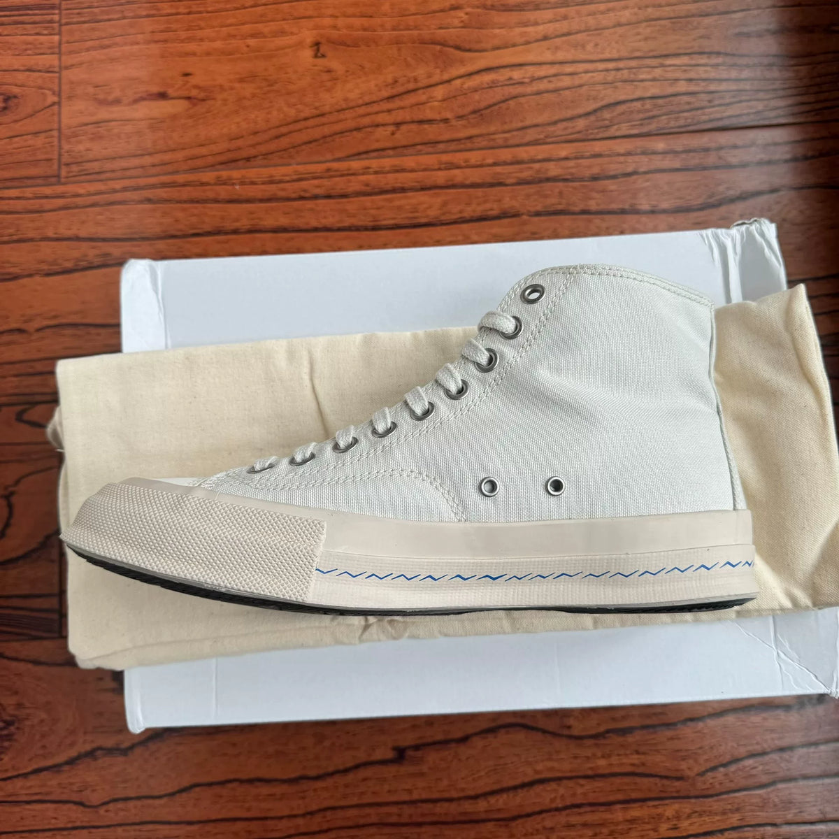 Visvim 24aw Skagway HI PATTEN Women's Thin-Sole Canvas Shoes