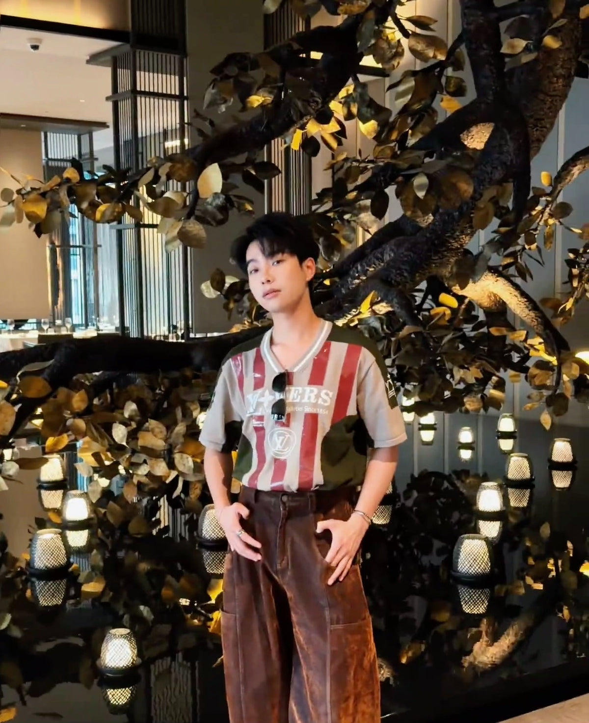 Louis Vuitton X V4VERS Jersey Shirt