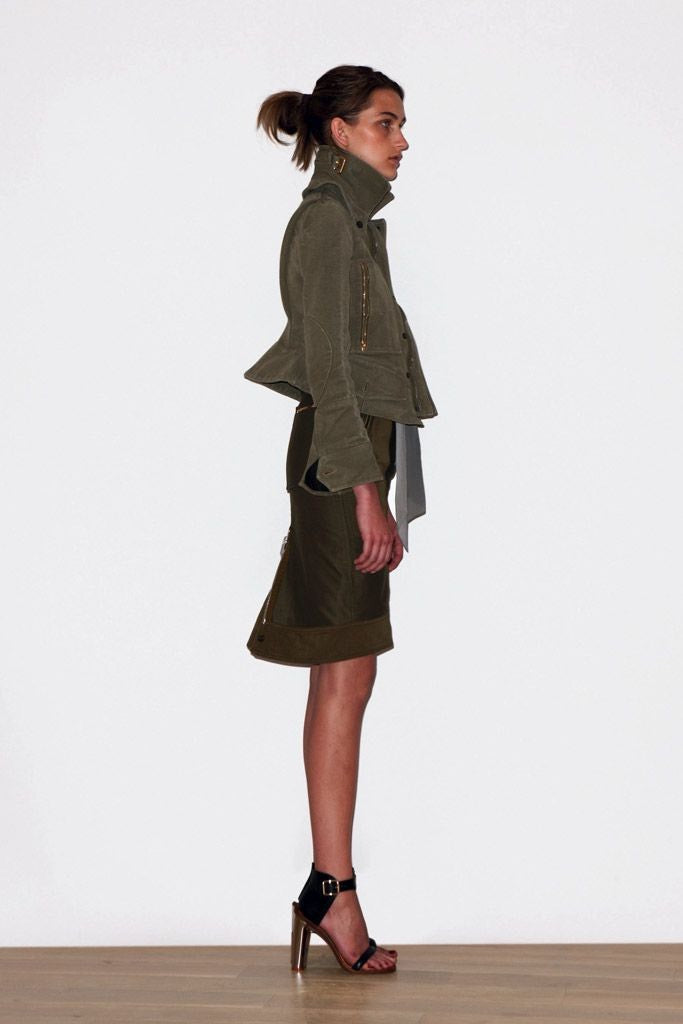 Celine Detachable Military Jacket