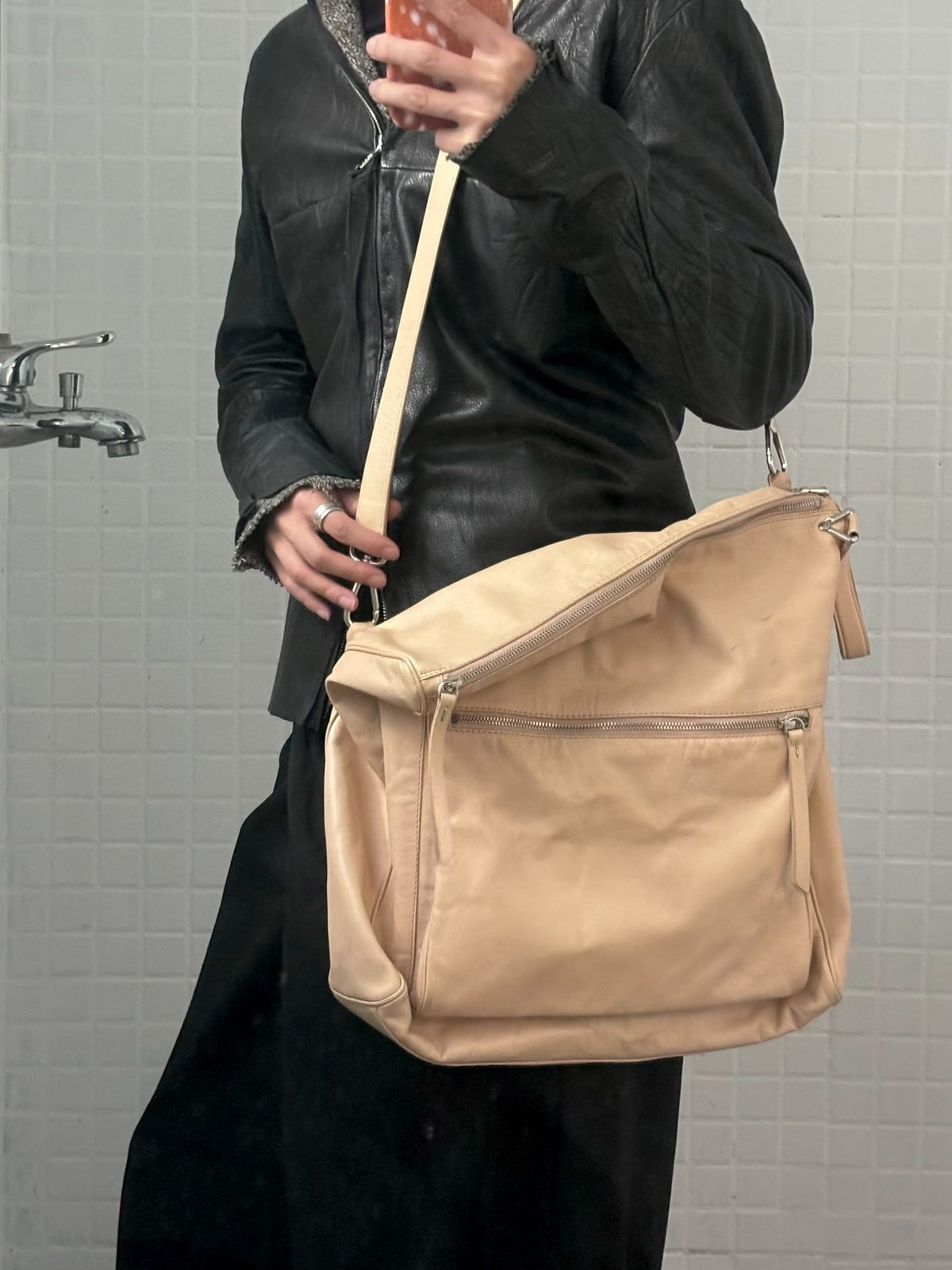 Maison Martin Margiela｜SS2015 Asymmetric Crossbody Bag