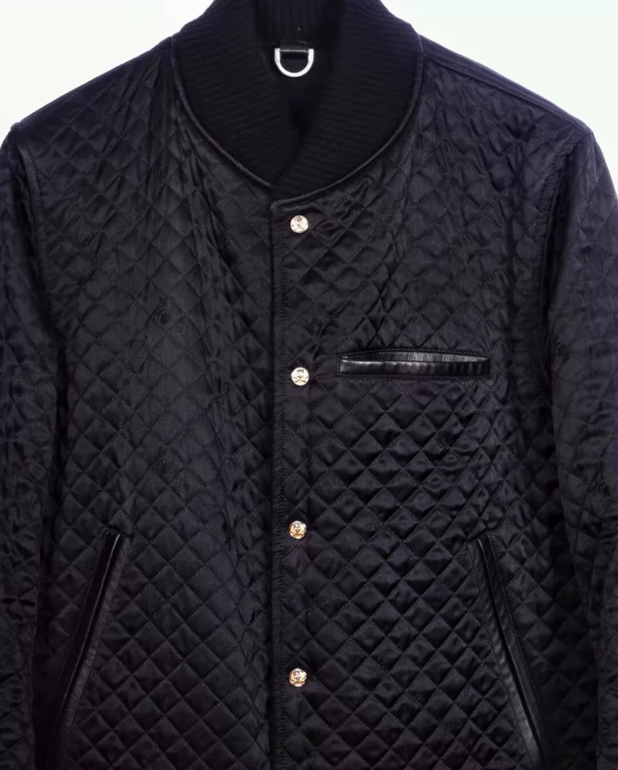 Mastermind Japan Varsity Mainline Reversible Cashmere White Skull Jacket