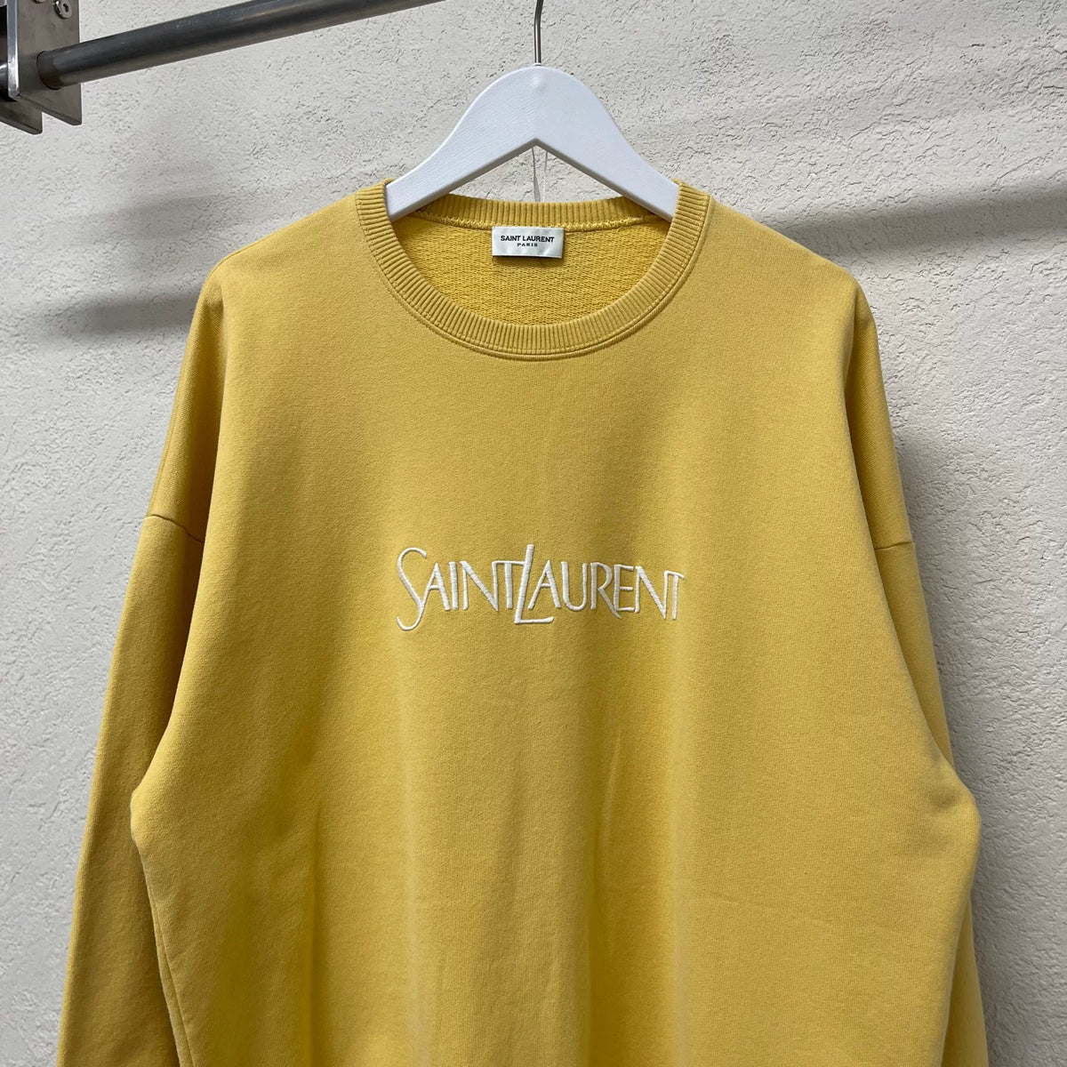 Saint Laurent Embroidered Logo Sweater