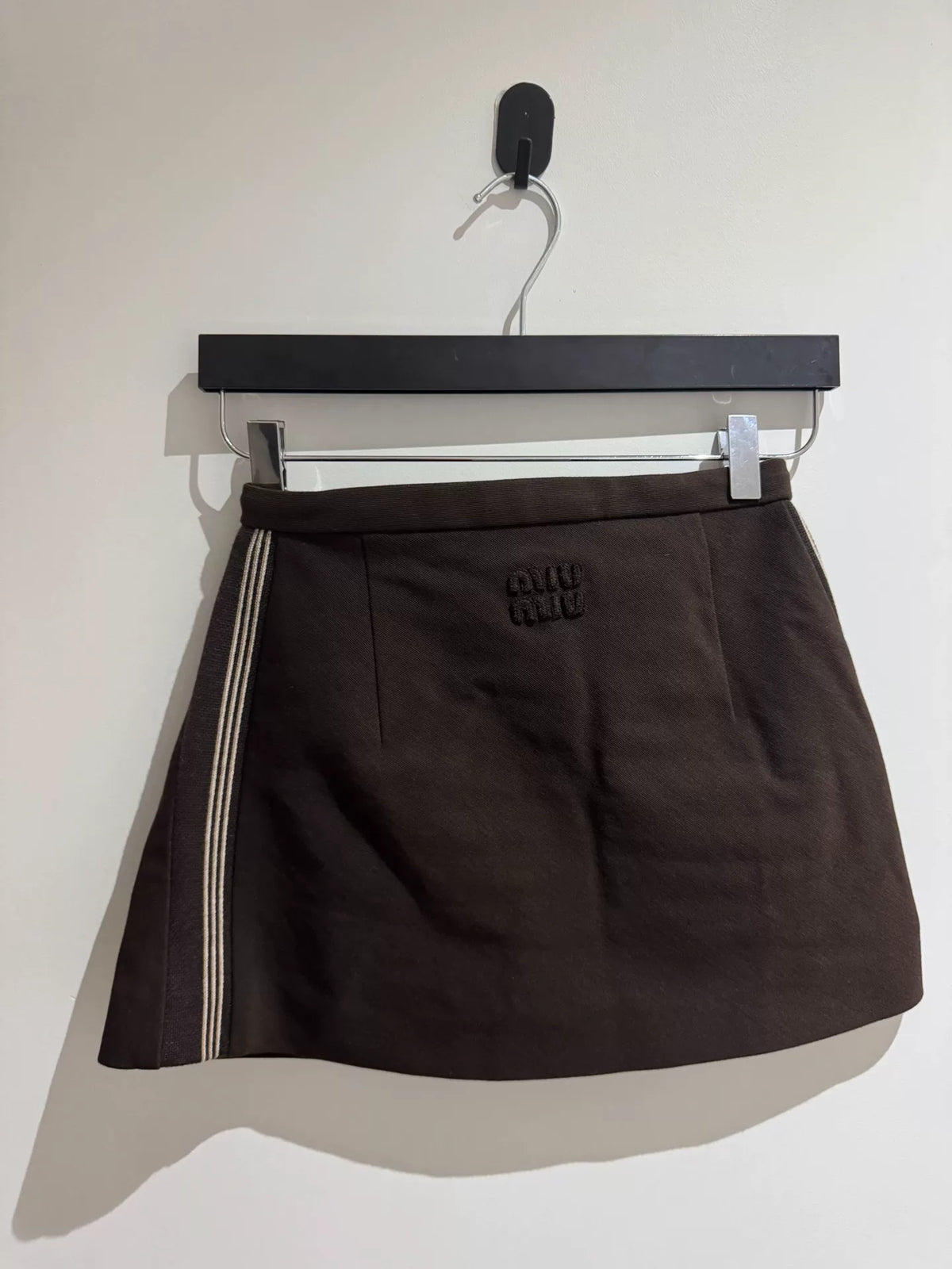 Miu Miu AW25 Knit Tennis Mini Skirt