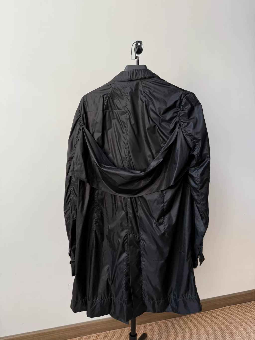 Rick Owens SS15 Faun Double-Breasted Runway Coat