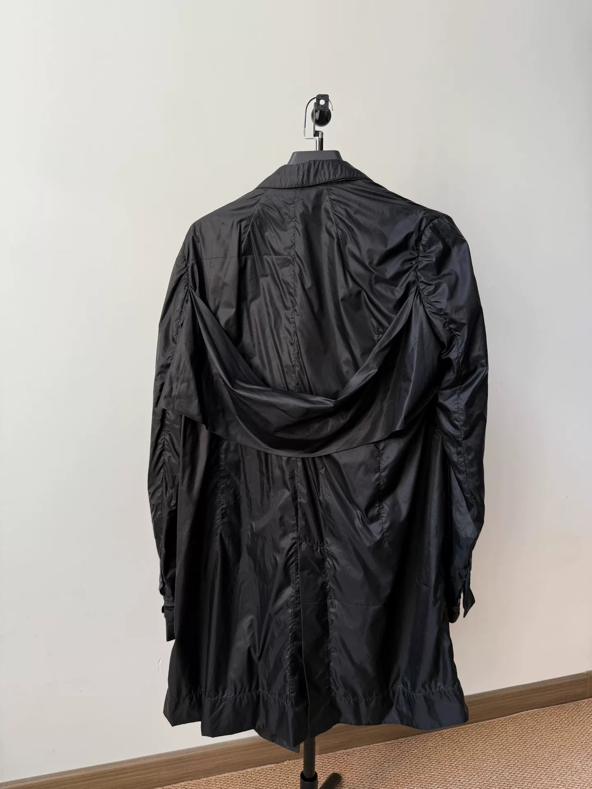 Rick Owens SS15 Faun Double-Breasted Runway Coat