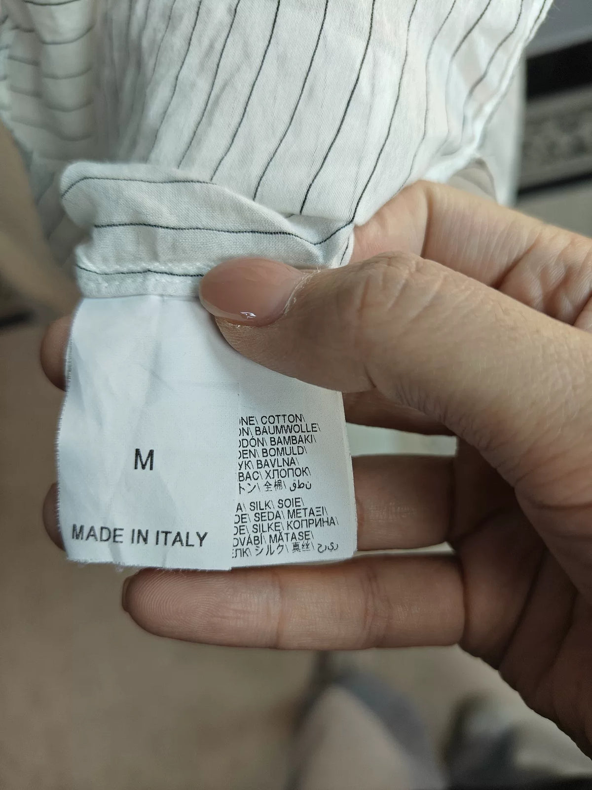 Brunello Cucinelli striped shirt