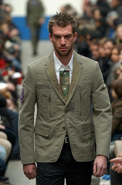 Junya Watanabe Fall 2006 Men Cross Camo Taxi Driver Shirt