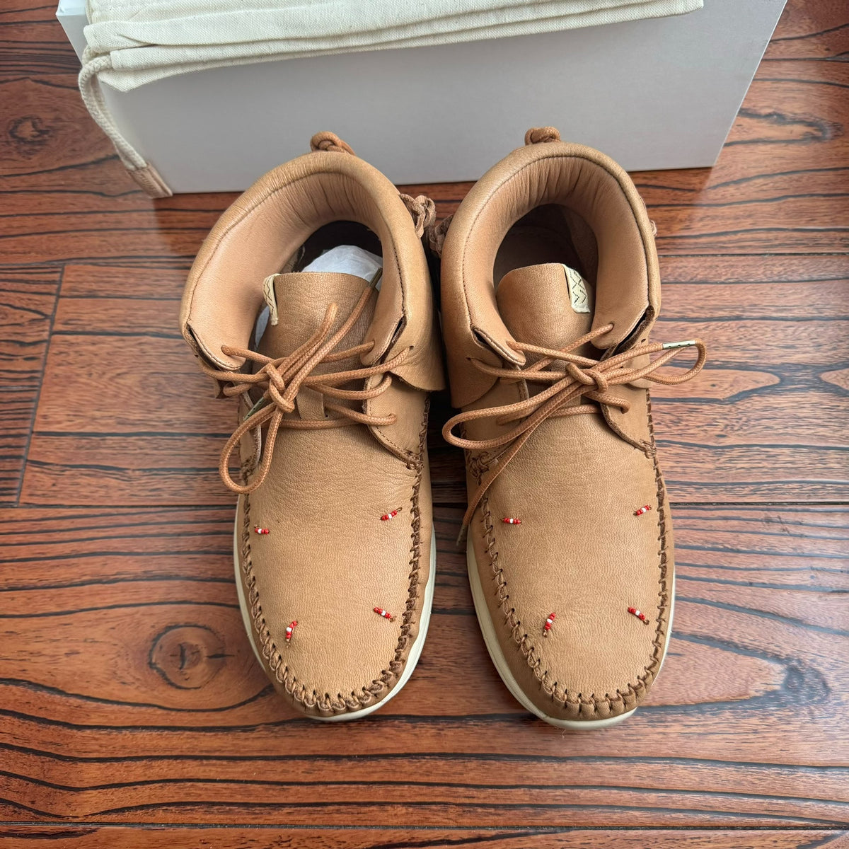 Visvim 25ss FBT Lhamo Folk Fringe Casual Shoes