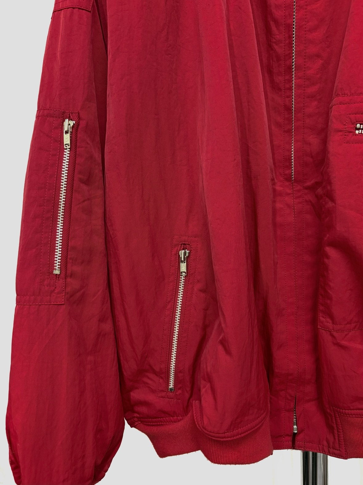 Issey Myake 80s Nylon Bomber Jacket