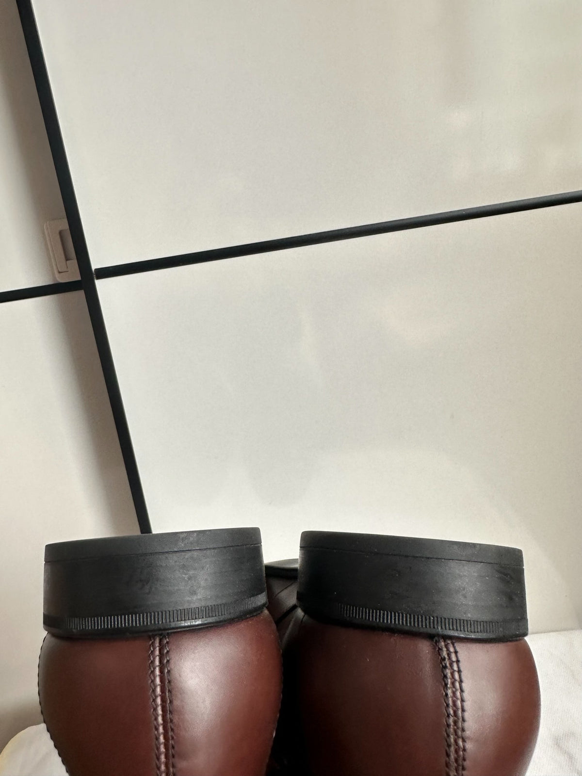Salvatore Ferragamo Brown Leather Loafers
