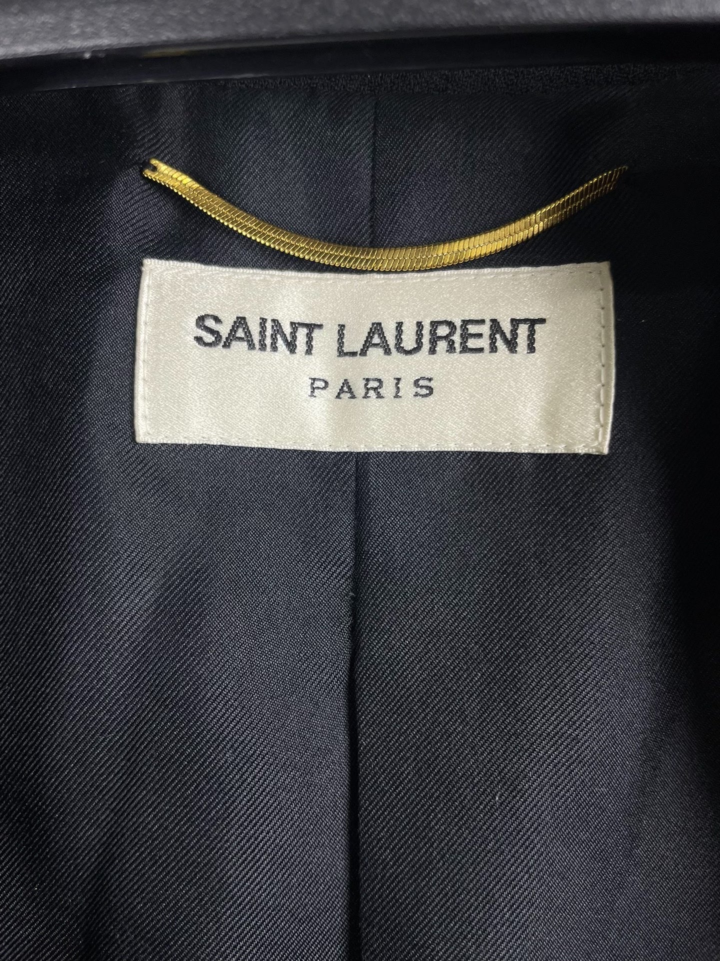 Saint Laurent SLP13 Black Scale Cardigan