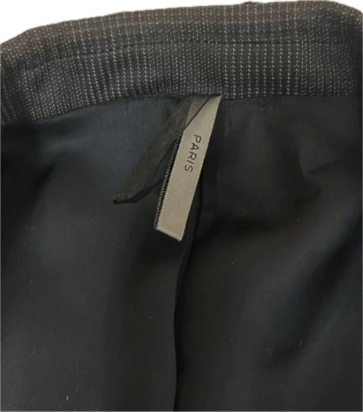 Dior Homme AW08 Metallic Single-Breasted Wool Blazer