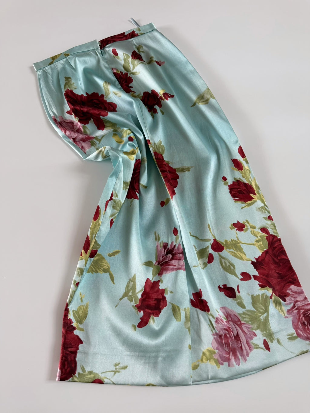 Dolce Gabbana Midi Silk Skirt