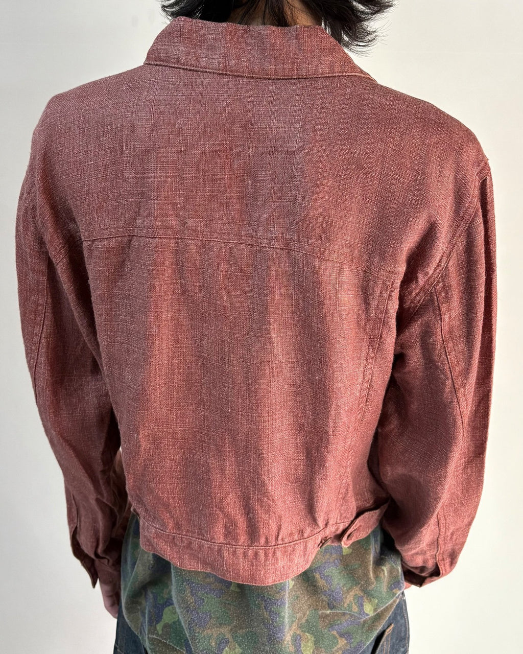 Jean Paul Gaultier Linen Denim Jacket