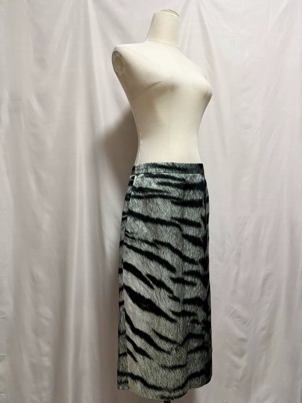 Dries Van Noten 2020 Spring/Summer Zebra Print Skirt