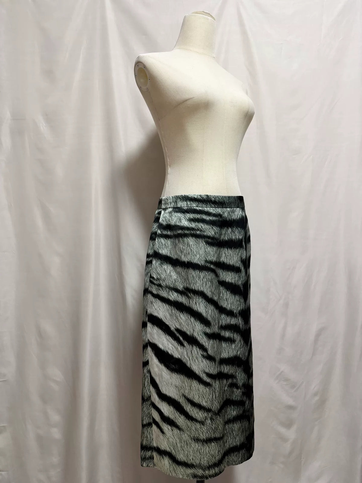 Dries Van Noten 2020 Spring/Summer Zebra Print Skirt