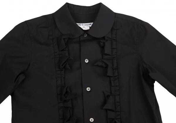 COMME des GARCONS Vintage Black Lace Shirt