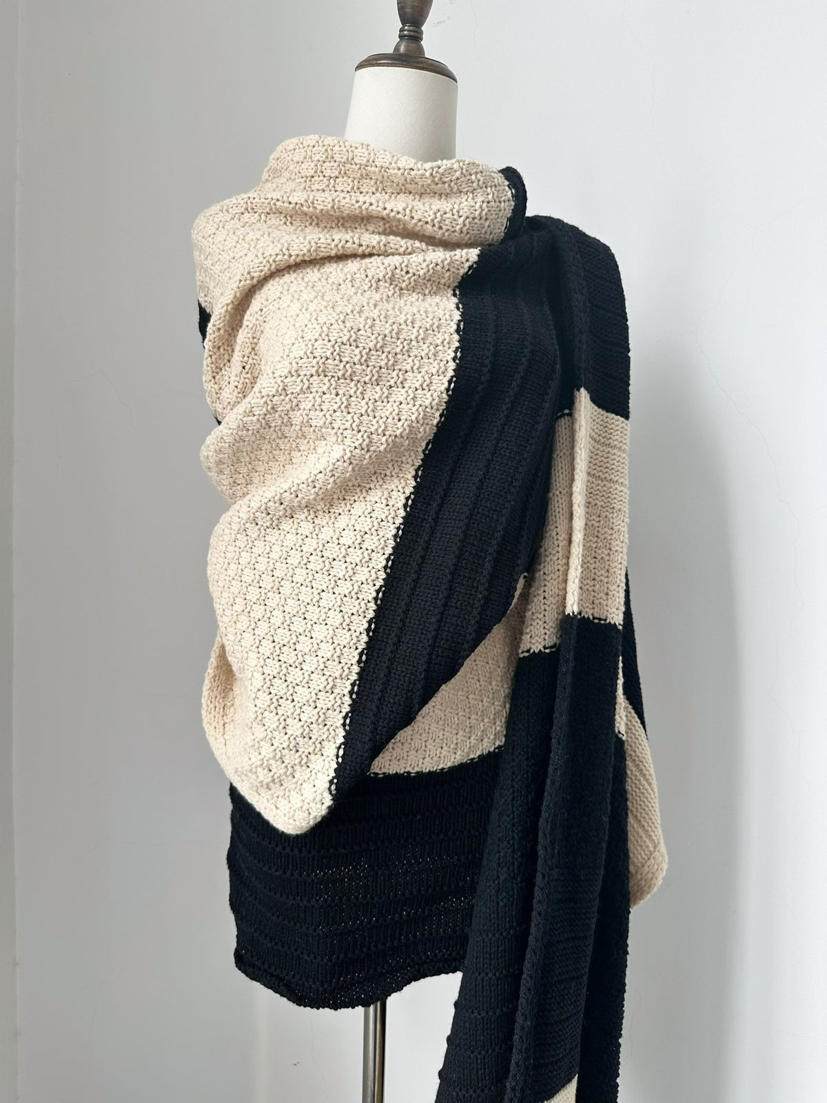 Yohji Yamamoto 2002 runway show piece shawl