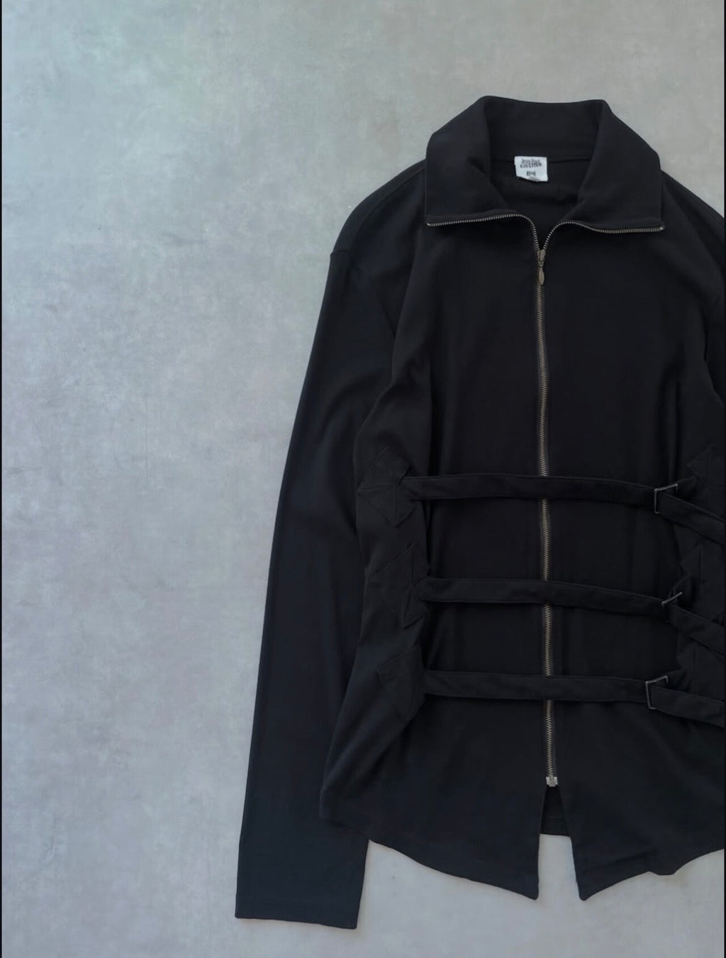 Jean Paul Gaultier AW03 Tie Zip-Up Jacket