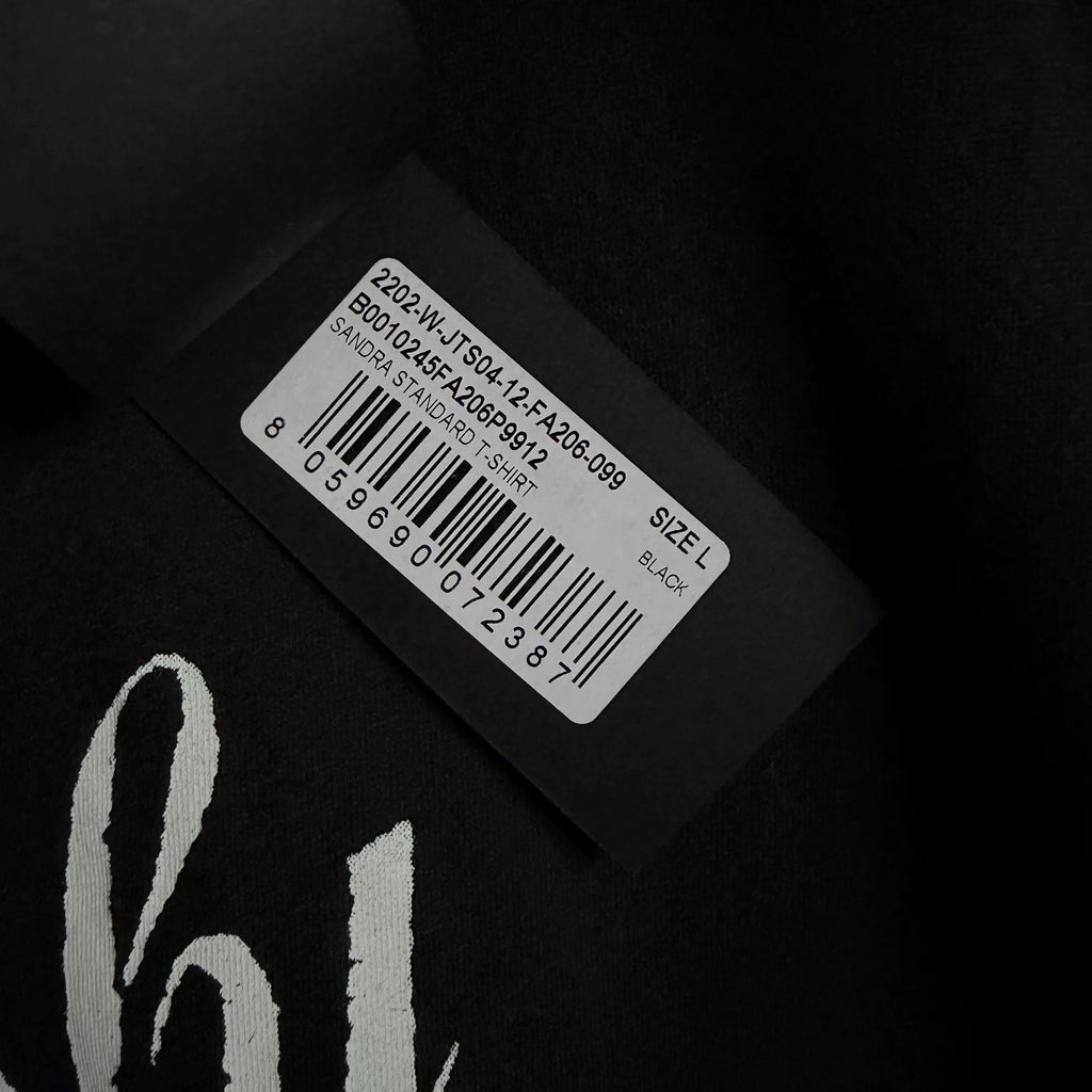 Ann Demeulemeester S/L Holy Print Short Sleeve T-Shirt