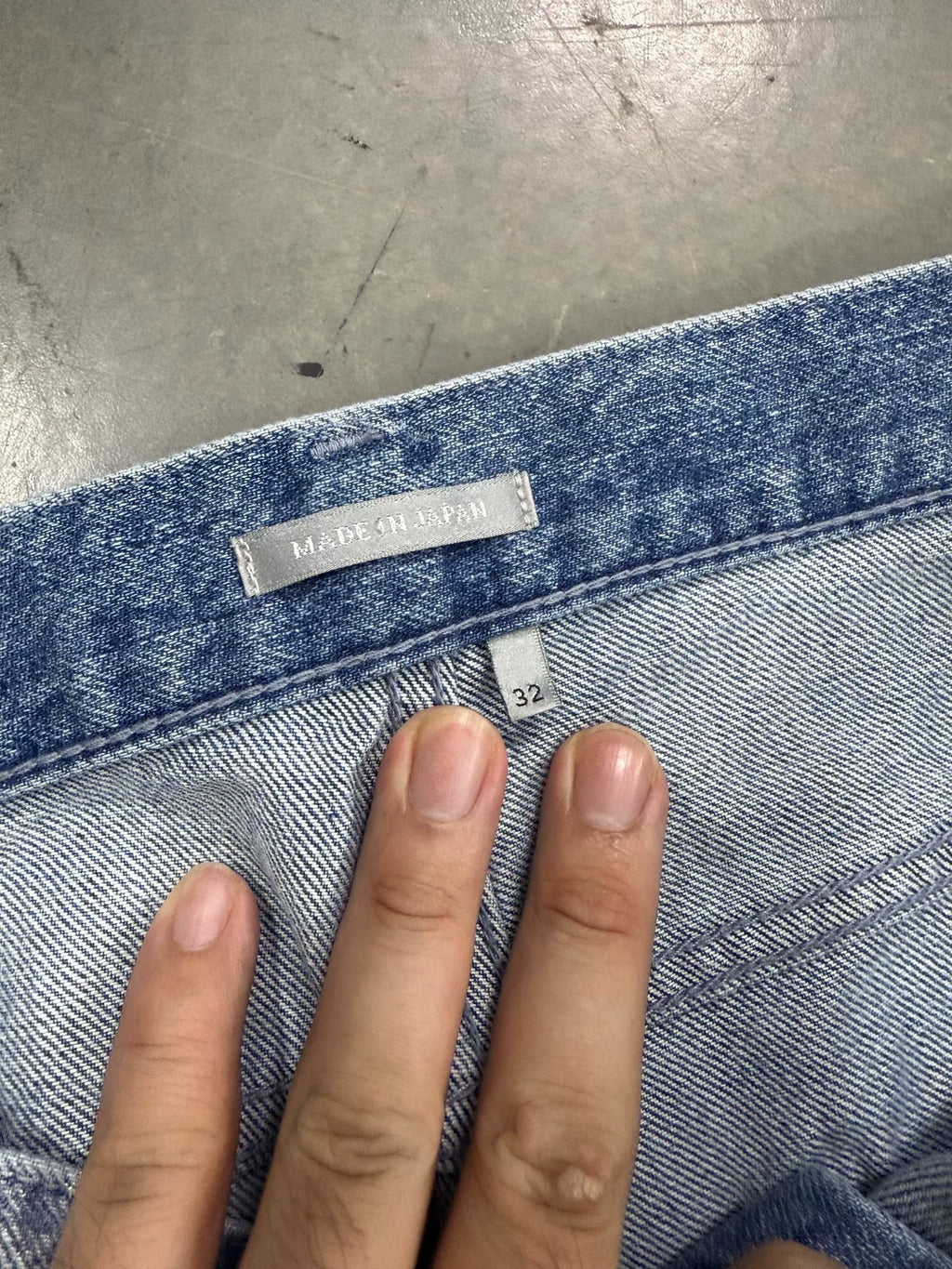 Dior Homme Silver Jeans