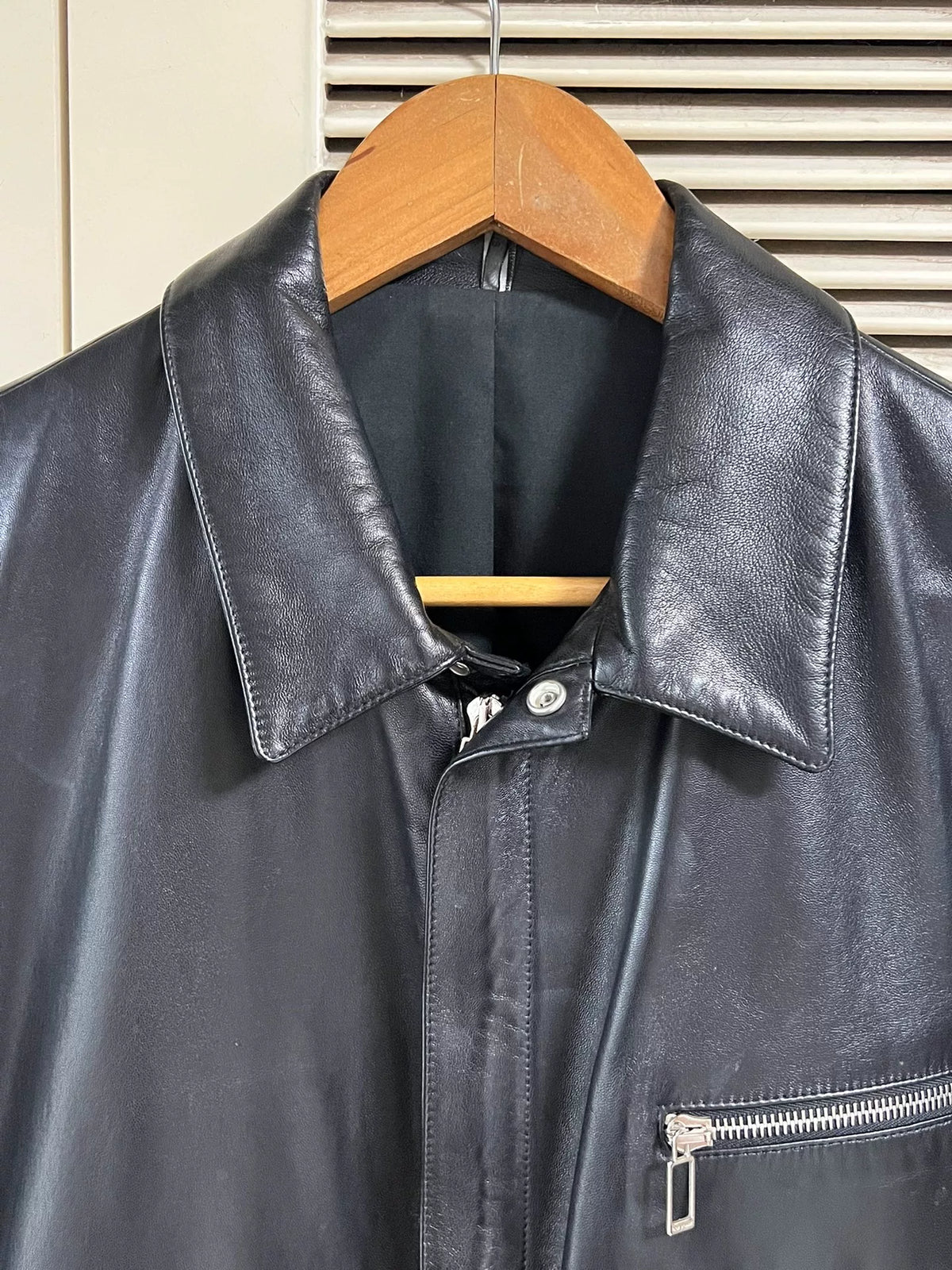 Dior Black Lambskin Biker Jacket