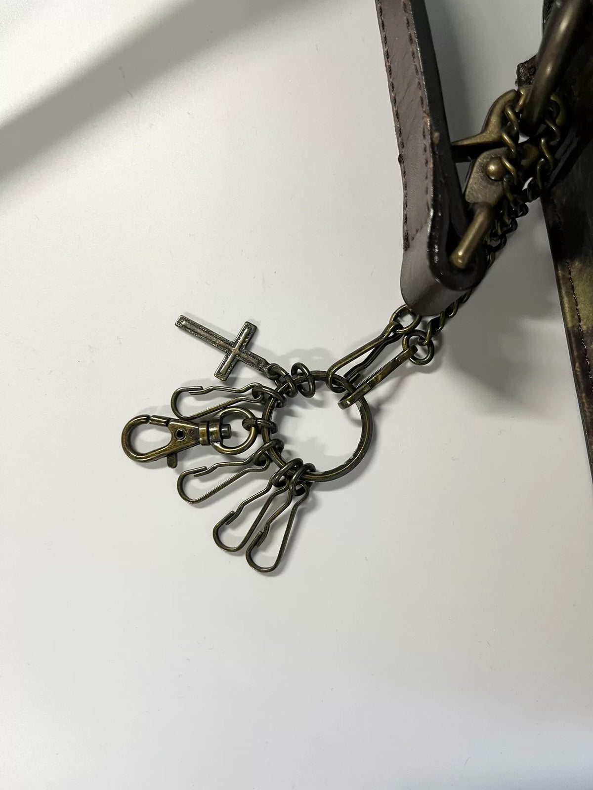Jean Paul Gaultier Jade Beetle Deconstructed Small Crossbody Bag