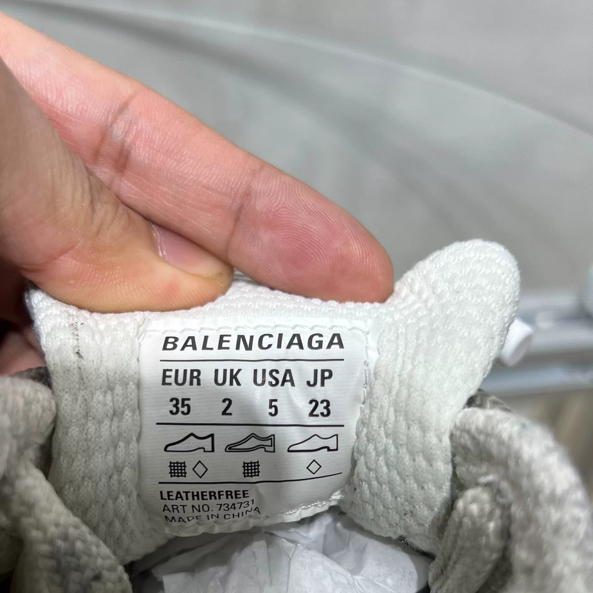Balenciaga 3XL Beige Dad Shoes Sneakers