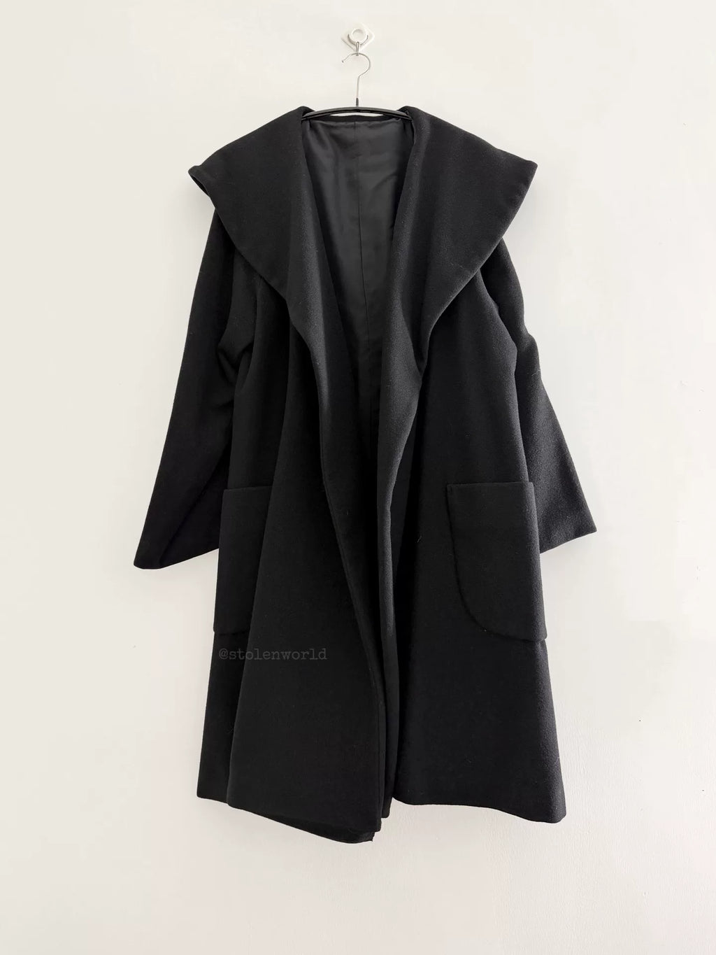 Yohji Yamamoto Y's Wool Collar Lapel Coat - Devines