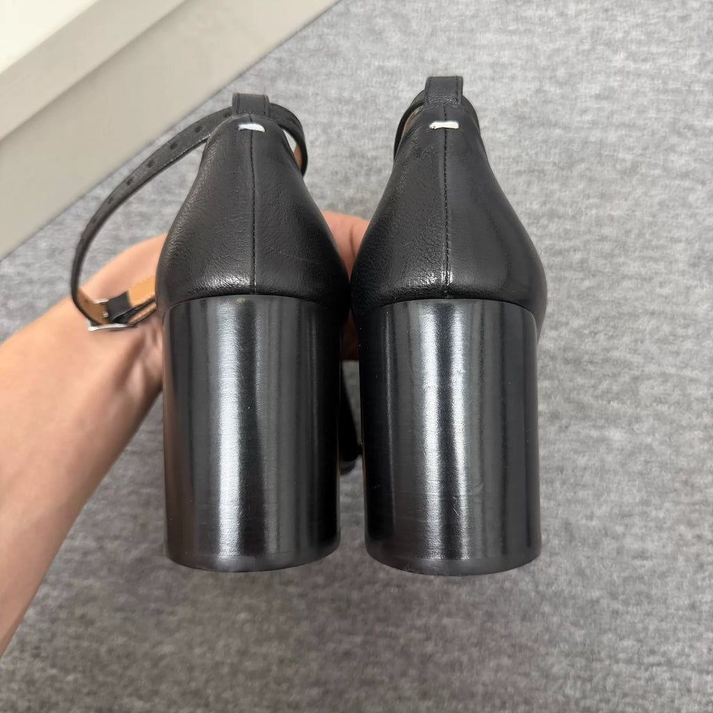 Maison Margiela Tabi Mary Jane Lambskin Shoes