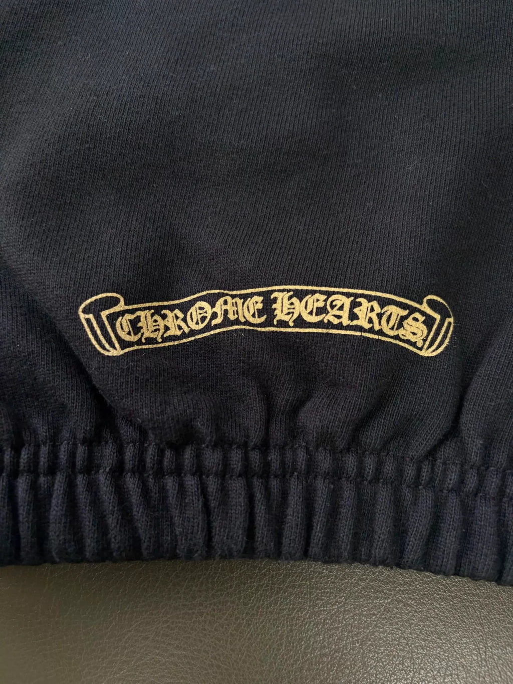 Chrome Hearts Black Camouflage Sanskrit Cross Cuffed Cotton Pants