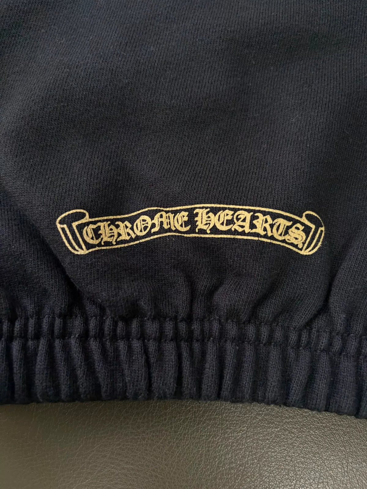 Chrome Hearts Black Camouflage Sanskrit Cross Cuffed Cotton Pants