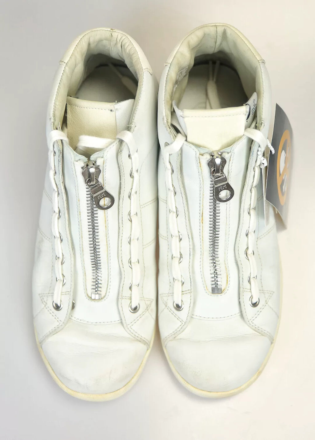 Mastermind Japan x Visvim Foley-Mid White Shoes