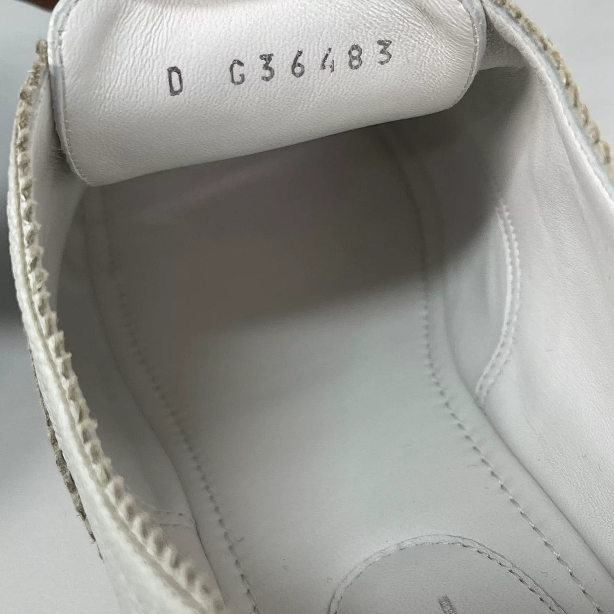 Chanel Black and White Leather Shoes
