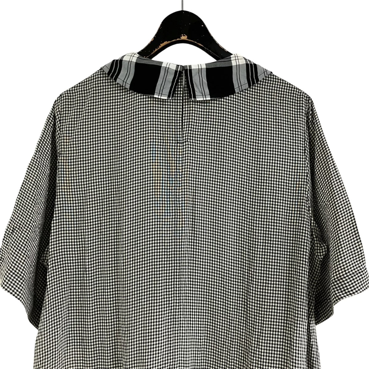 Comme des Garcons Plaid Peter Pan Collar Dress