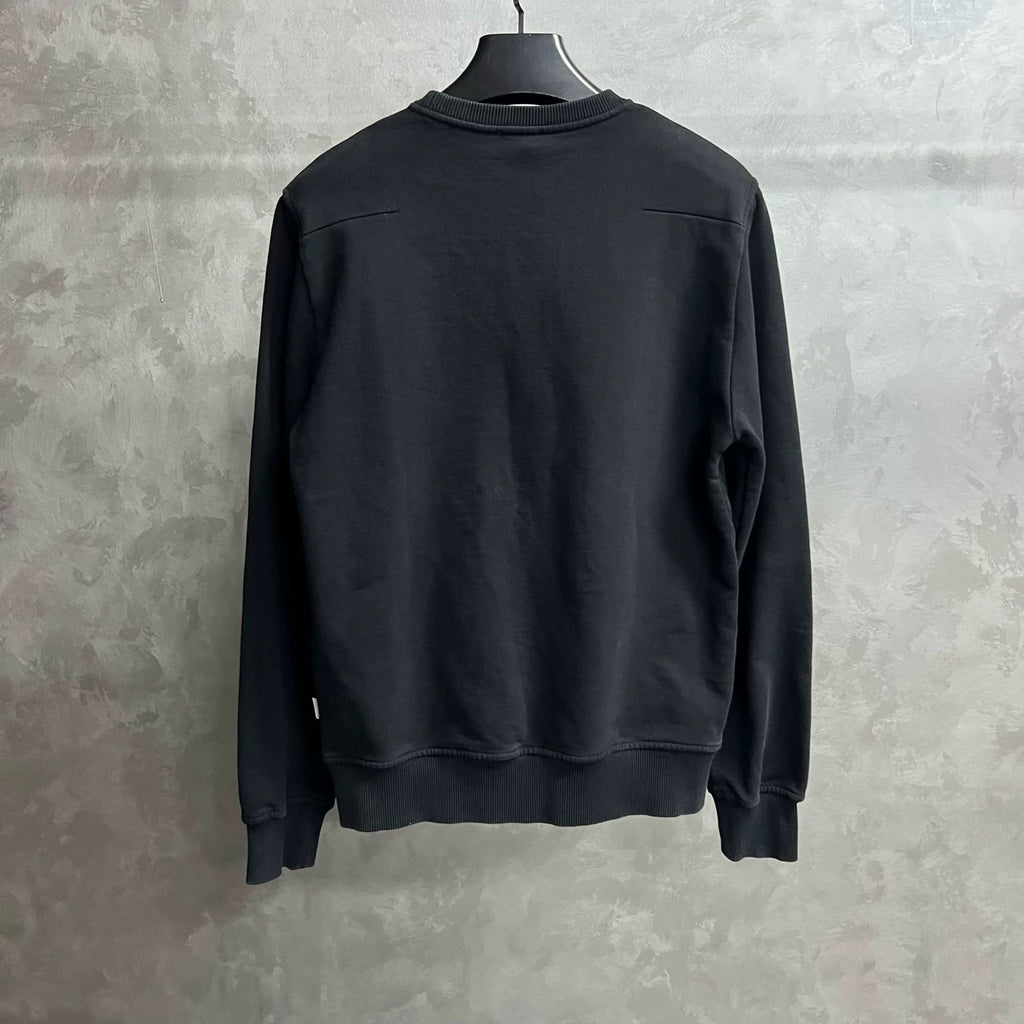 Dior Black Rhinestone Crew Neck Sweater