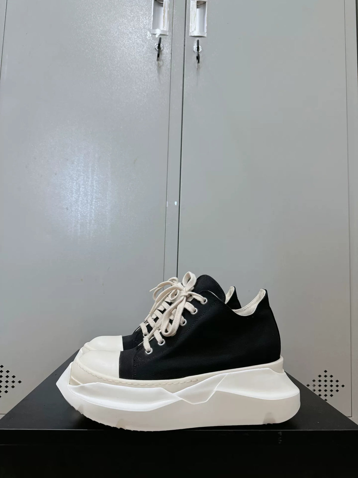 Rick Owens Abstract Tank Sole Large Converse Sneakers