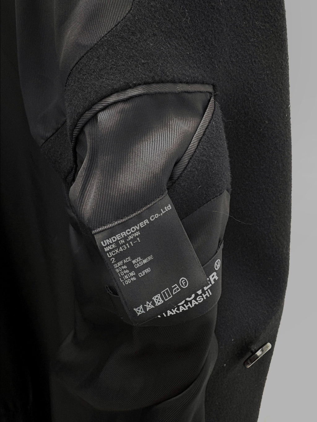 Undercover AW19 Cashmere Coat
