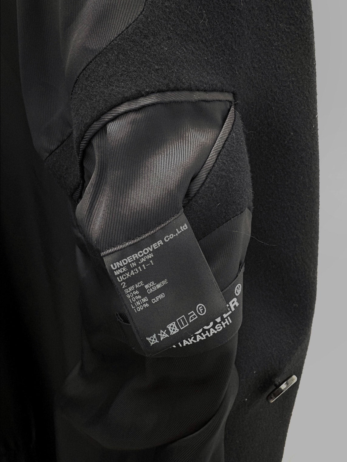 Undercover AW19 Cashmere Coat