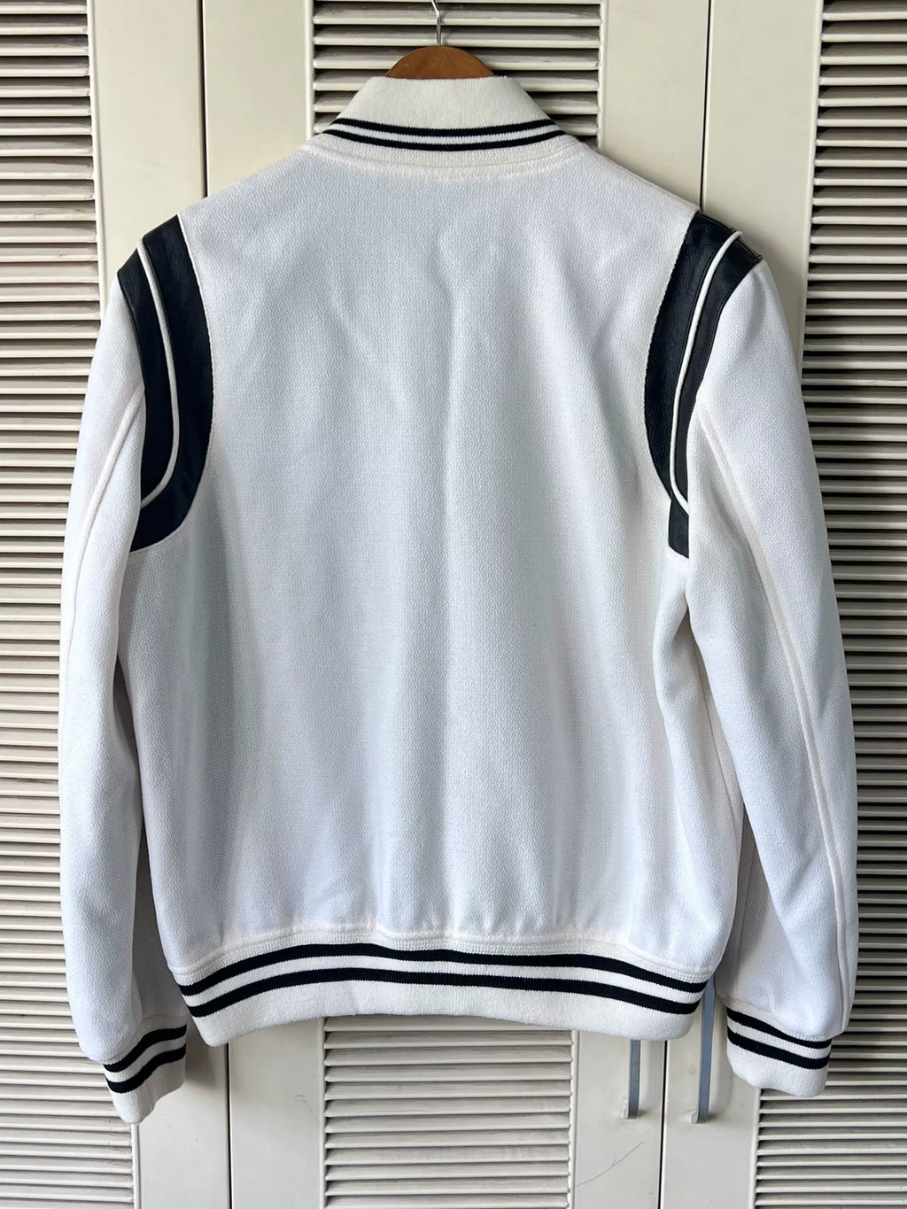 Saint Laurent Varsity Teddy Wool Jacket