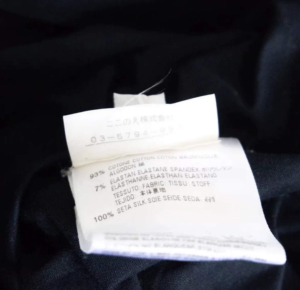 Maison Margiela 2000s Silk Fake Two-Piece Sleeveless Top