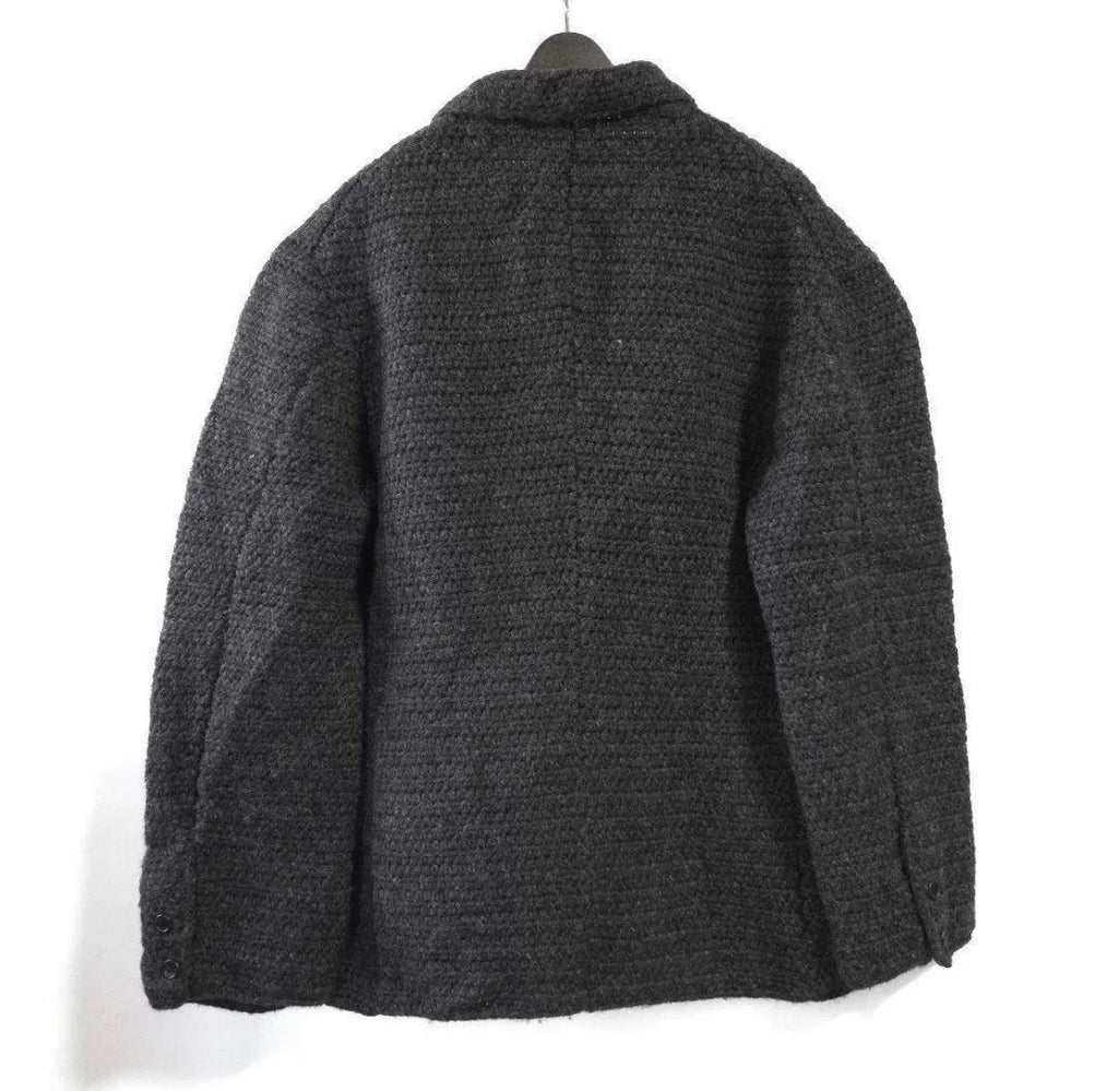 Yohji Yamamoto AW01 Runway Wool Knit Jacket