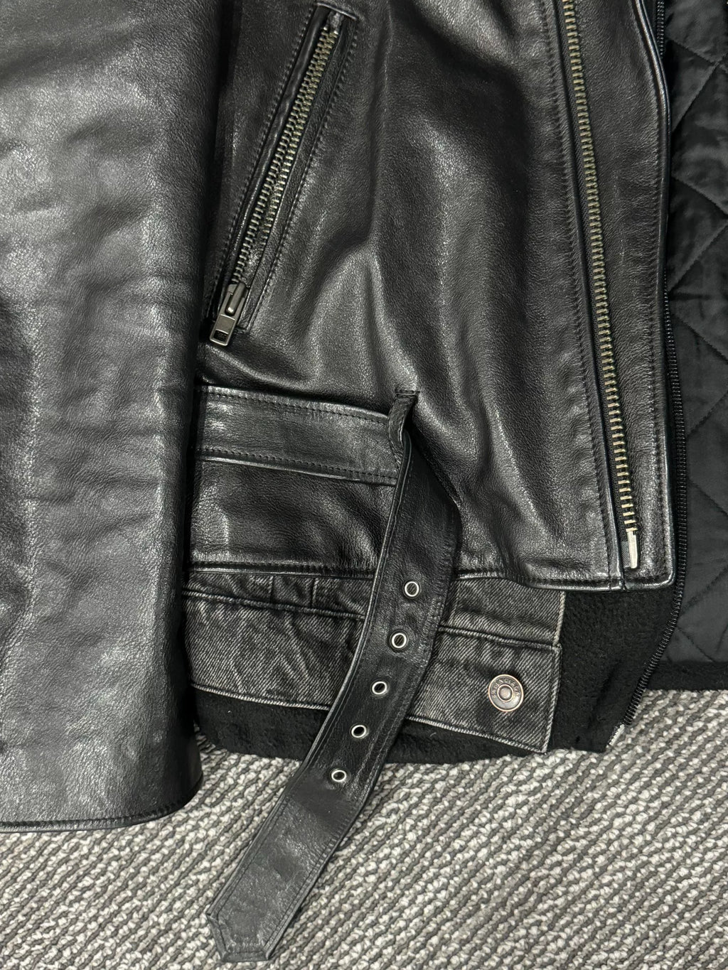 Balenciaga 3-in-1 Leather Jacket