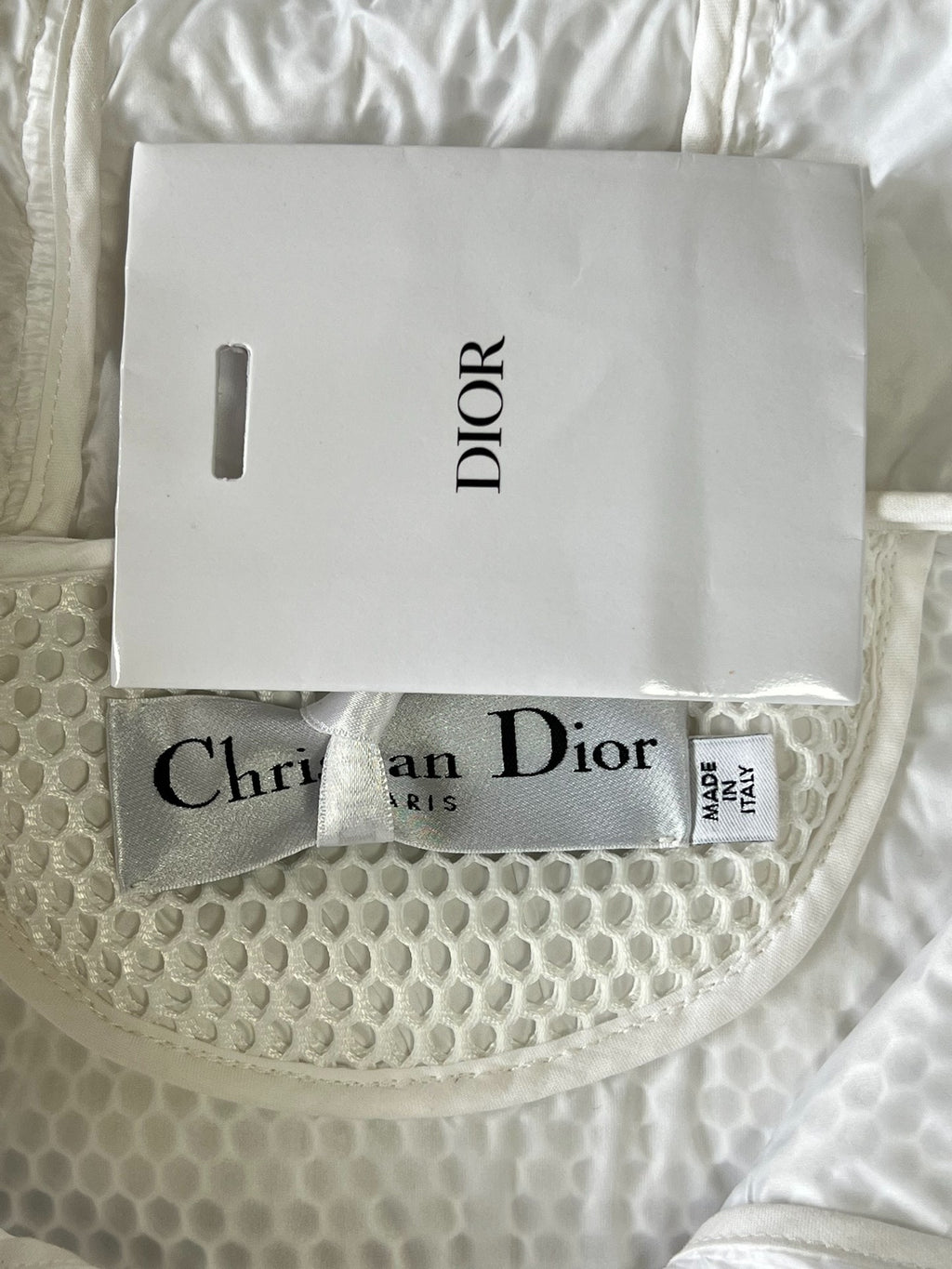 Dior Mesh Tech Mesh Hooded Jacket