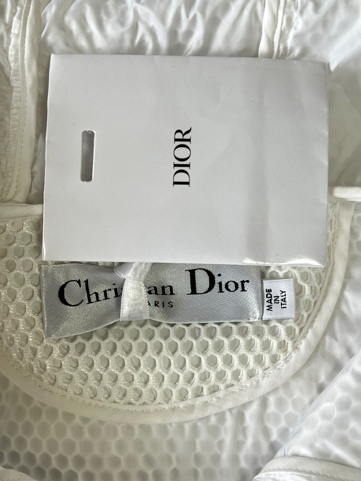 Dior Mesh Tech Mesh Hooded Jacket