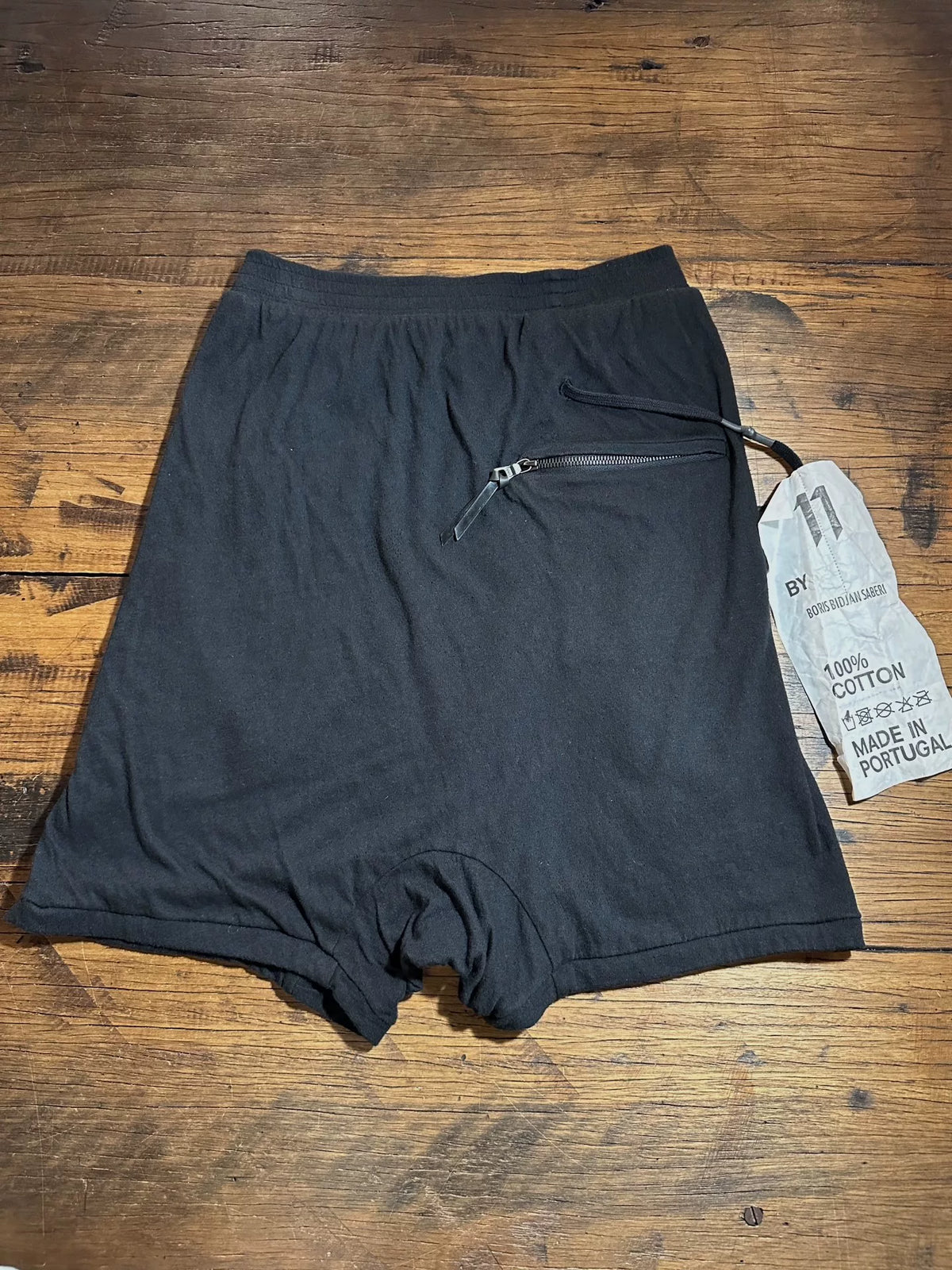 11byBBS Black P16 Cotton Shorts