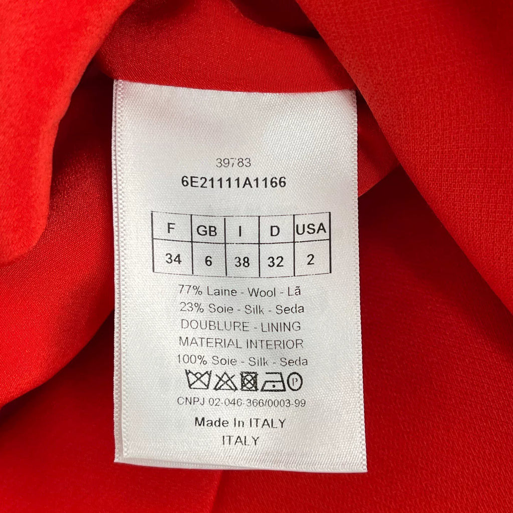 Dior Red Vest