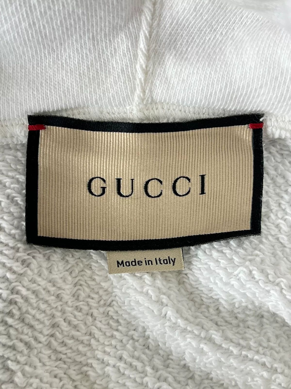 Gucci Rainbow Sequin Cropped Hoodie