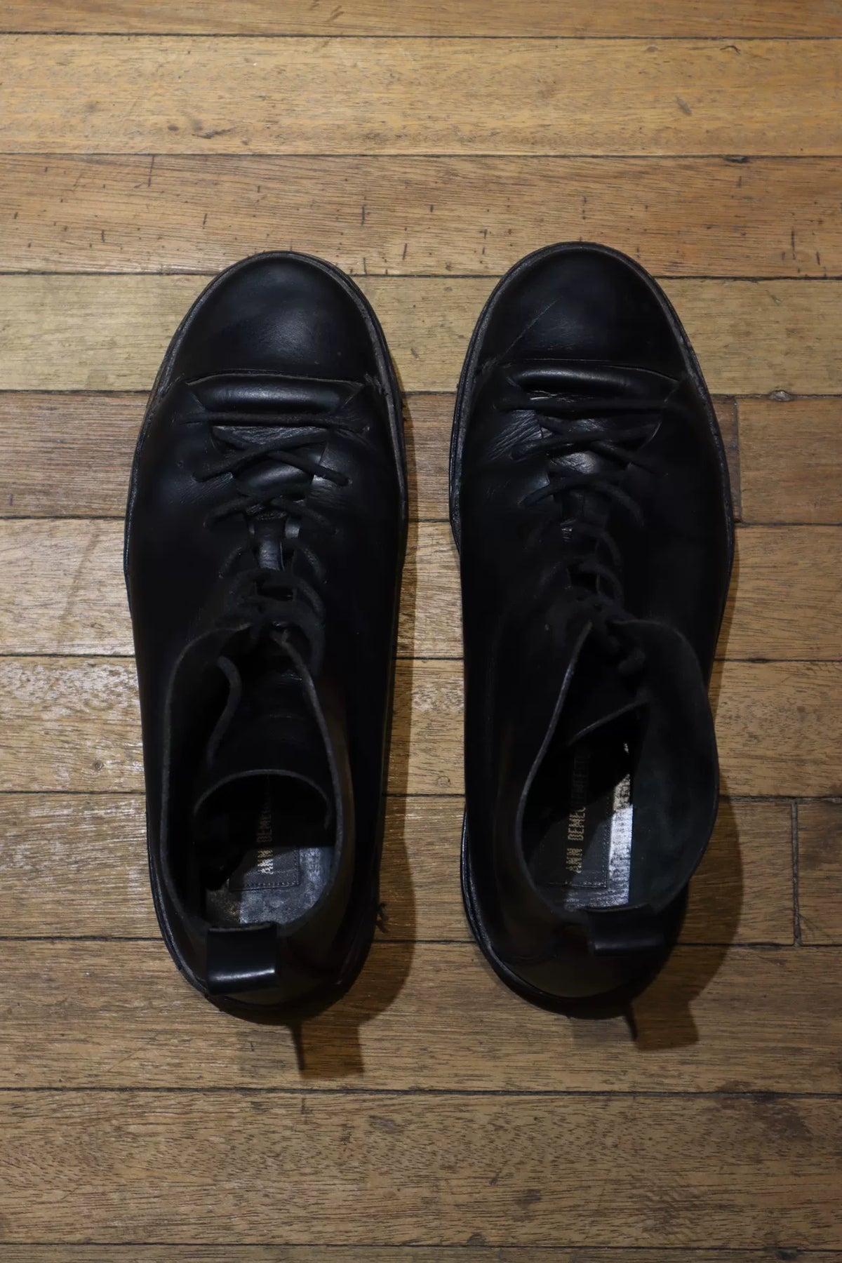 Ann Demeulemeester Leather Sneakers